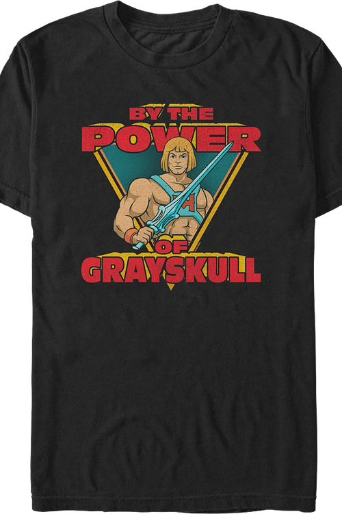 He-Man Power Of Grayskull Pose Masters Of The Universe T-Shirt