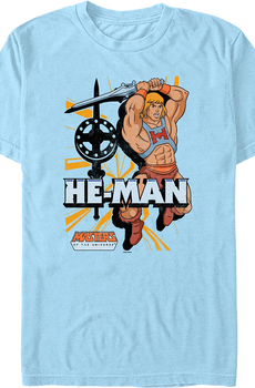 He-Man Power Sword Pose Masters Of The Universe T-Shirt