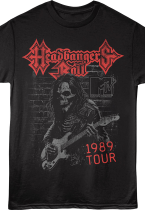 Headbangers Ball 1989 Tour MTV T-Shirt
