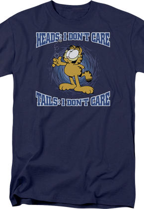 Heads Or Tails Garfield T-Shirt