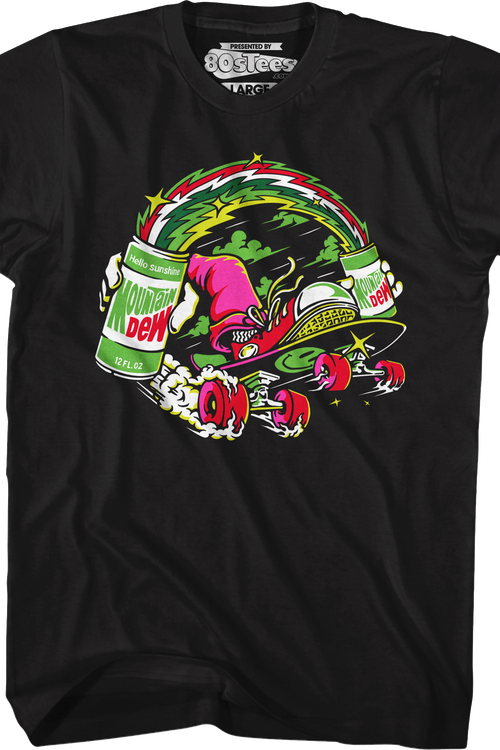 Hello Sunshine Skateboard Mountain Dew T-Shirt