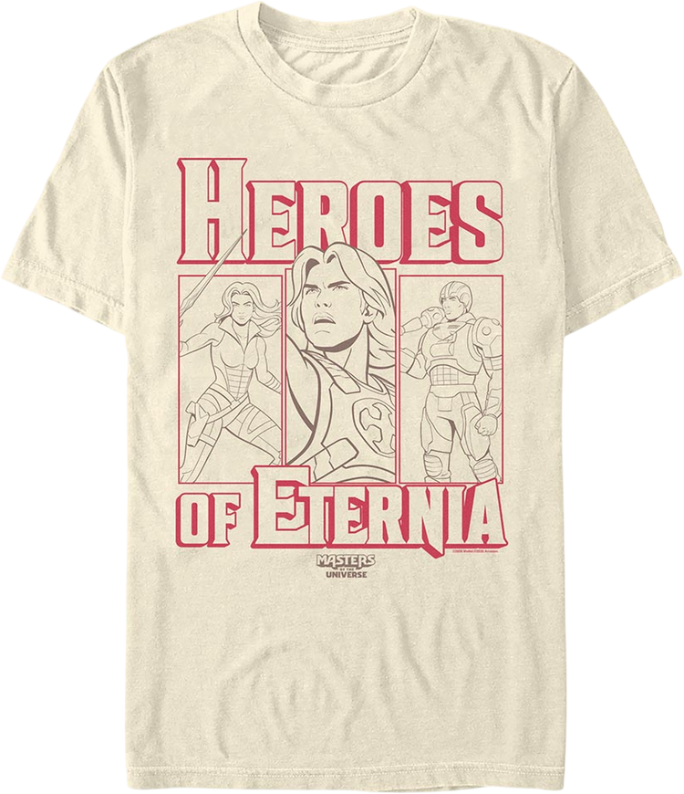 Heroes Of Eternia Masters Of The Universe T-Shirt