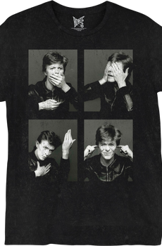 Heroes Poses David Bowie T-Shirt
