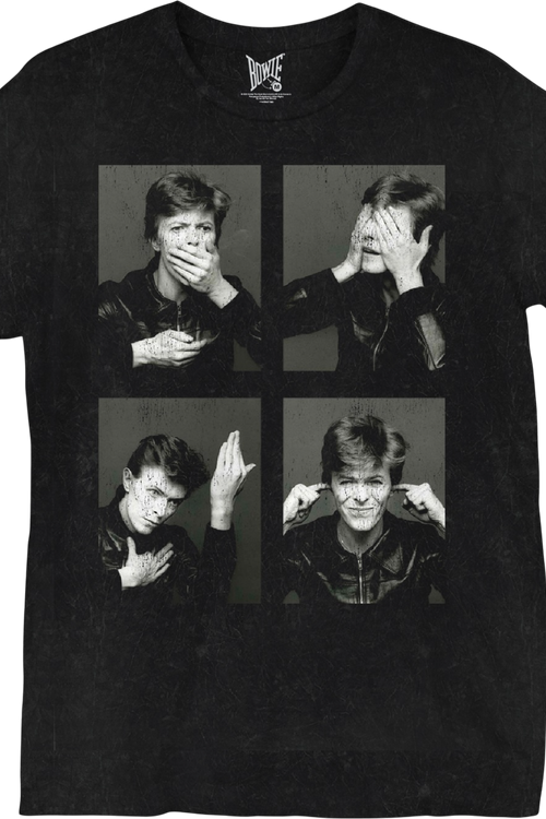 Heroes Poses David Bowie T-Shirt