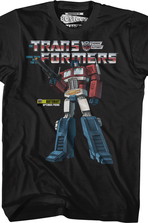 American Classics Heroic Autobot Optimus Prime Transformers T-Shirt