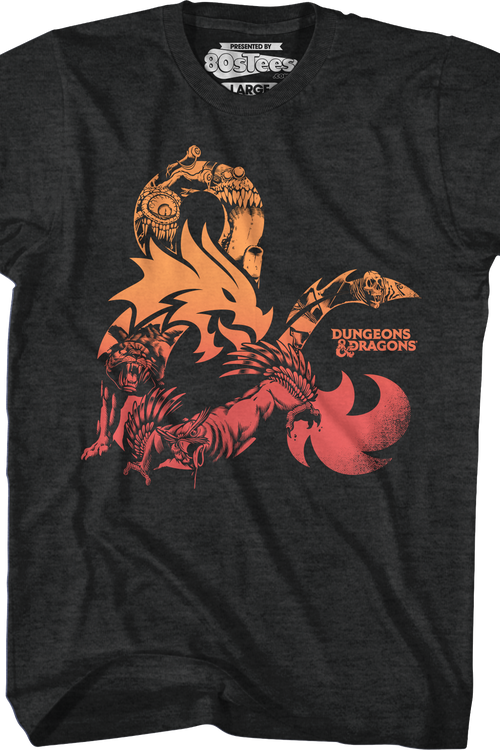 Hidden Monsters Logo Dungeons & Dragons T-Shirt