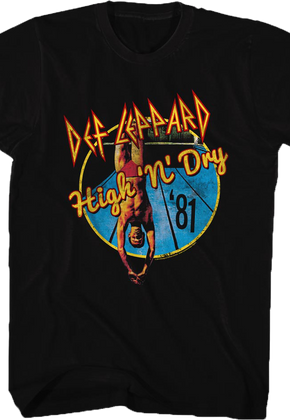 High N Dry Def Leppard T-Shirt
