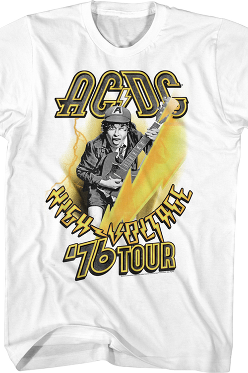 High Voltage '76 Tour ACDC T-Shirt