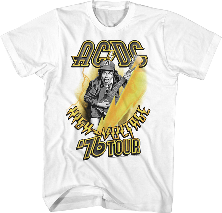 High Voltage '76 Tour ACDC T-Shirt