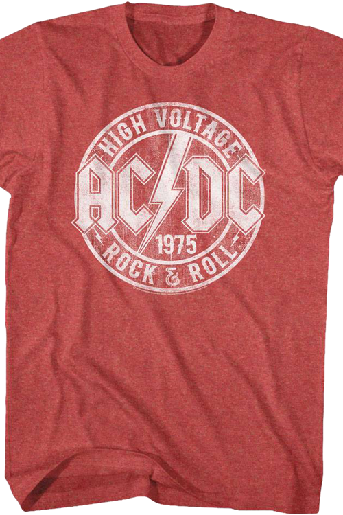 High Voltage Rock and Roll ACDC T-Shirt
