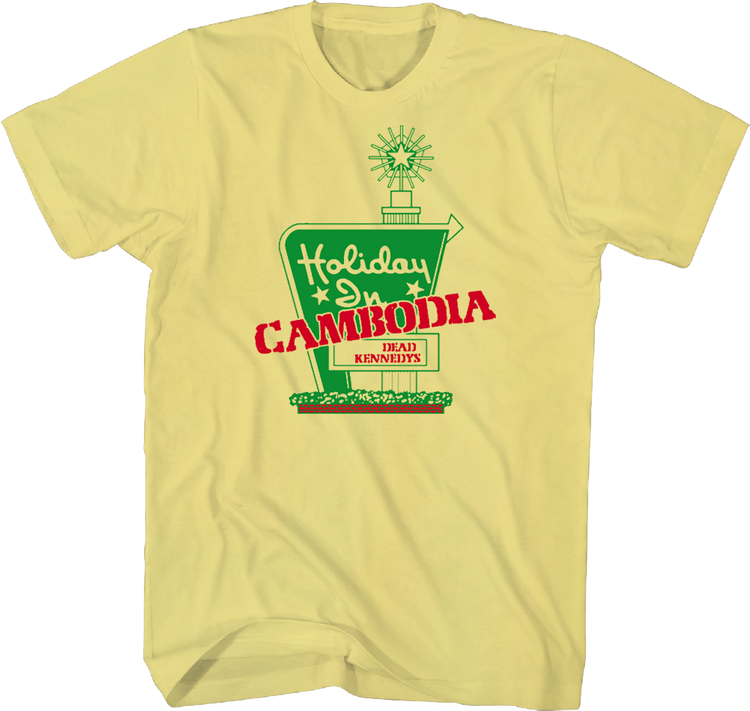 Holiday In Cambodia Dead Kennedys T-Shirt