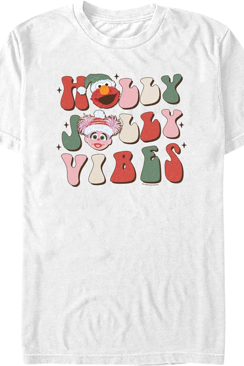Holly Jolly Vibes Sesame Street T-Shirt