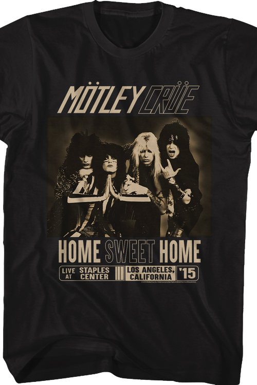 Home Sweet Home Motley Crue T-Shirt