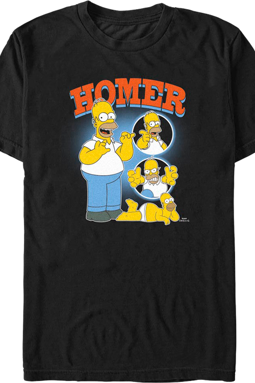 Homer Collage Simpsons T-Shirt