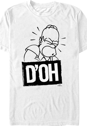 Homer Simpson D'oh Simpsons T-Shirt