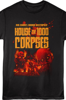 Horror Masterpiece House Of 1000 Corpses T-Shirt