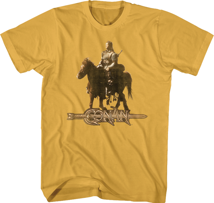 Horseback Conan The Barbarian T-Shirt