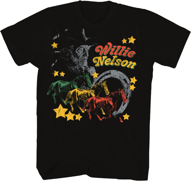 Horseshoe Willie Nelson T-Shirt