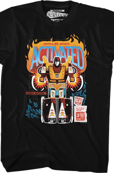 Hot Rod Impulse Mode Activated Transformers T-Shirt