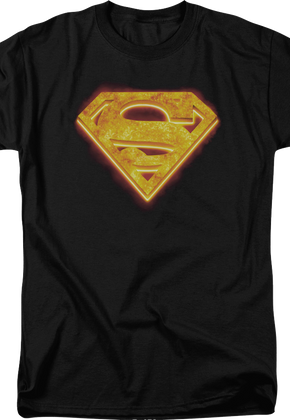 Hot Steel Logo Superman DC Comics T-Shirt