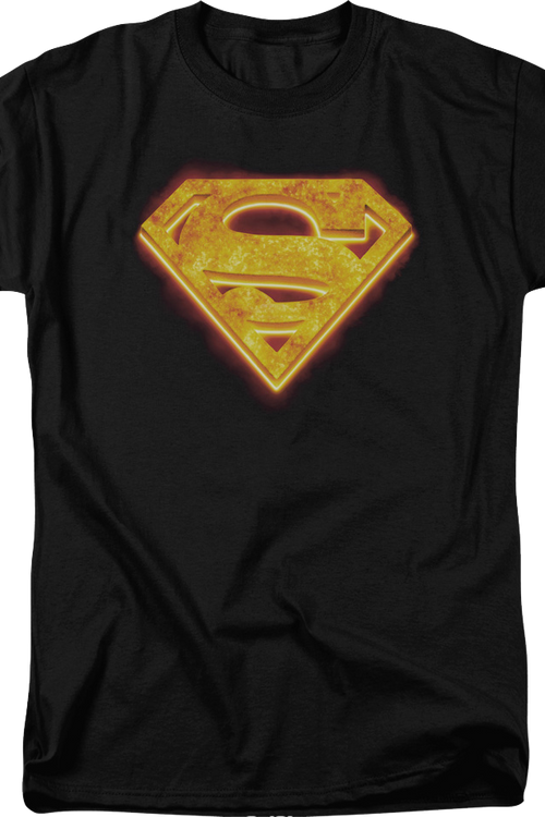 Hot Steel Logo Superman DC Comics T-Shirt