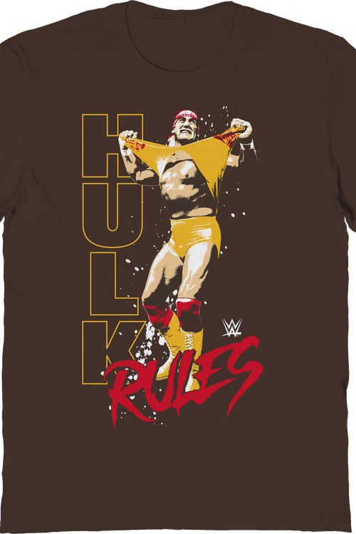 Hulk Rules Hulk Hogan T-Shirt