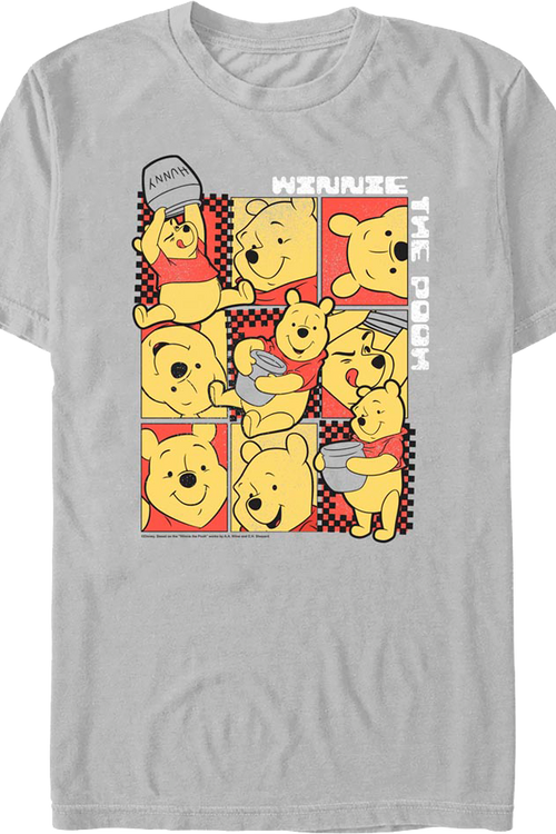 Hunny Collage Winnie The Pooh T-Shirt