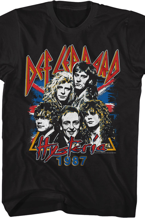 Hysteria 1987 Def Leppard T-Shirt