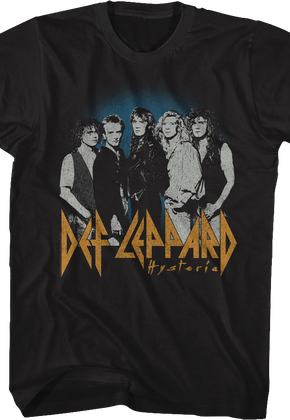 Hysteria Group Photo Def Leppard T-Shirt