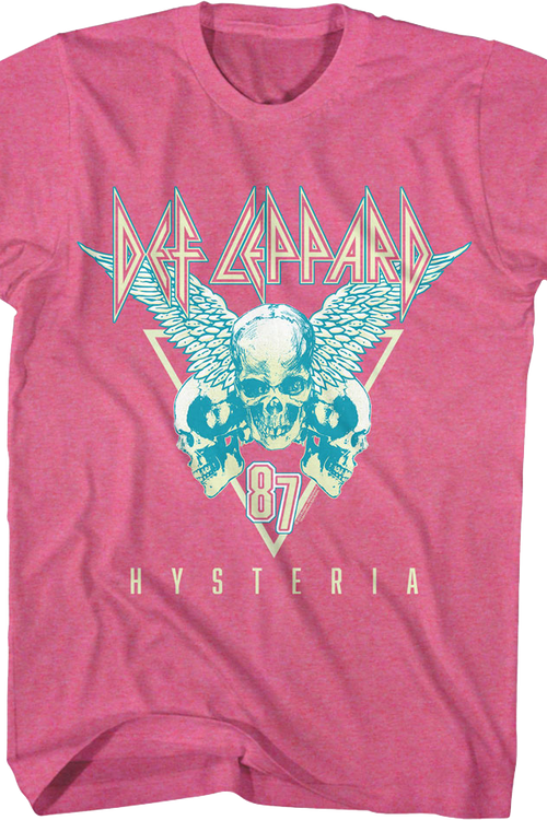 Hysteria Skulls Def Leppard T-Shirt