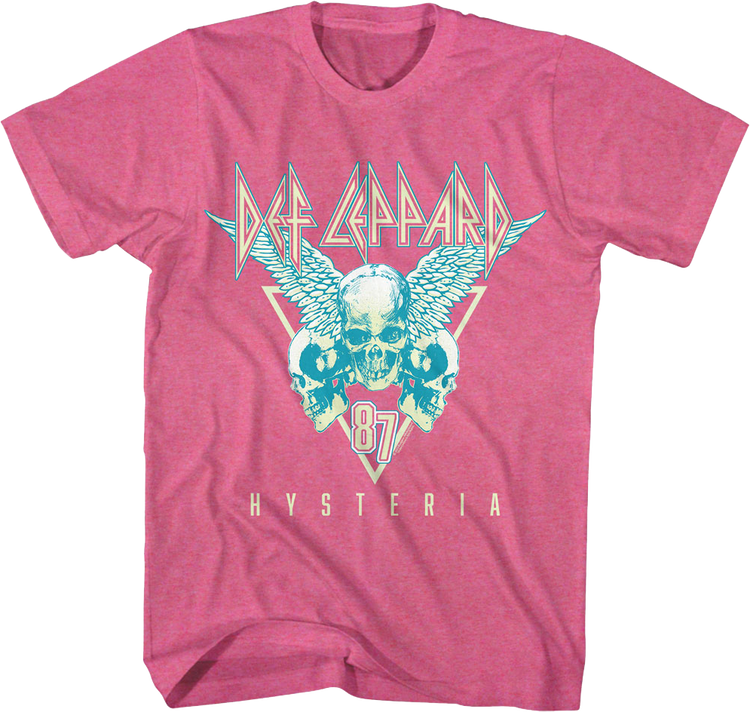 Hysteria Skulls Def Leppard T-Shirt