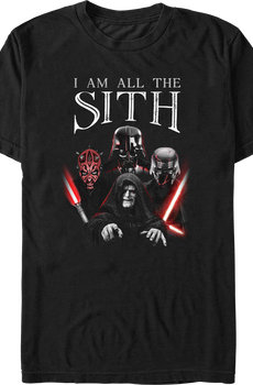 I Am All The Sith Star Wars T-Shirt
