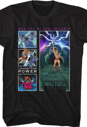 I Have the Power Collage Masters of the Universe T-Shirt