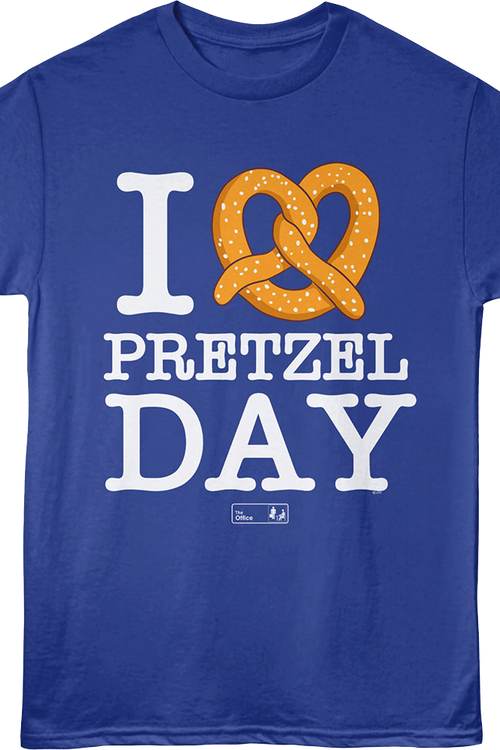 I Love Pretzel Day The Office T-Shirt