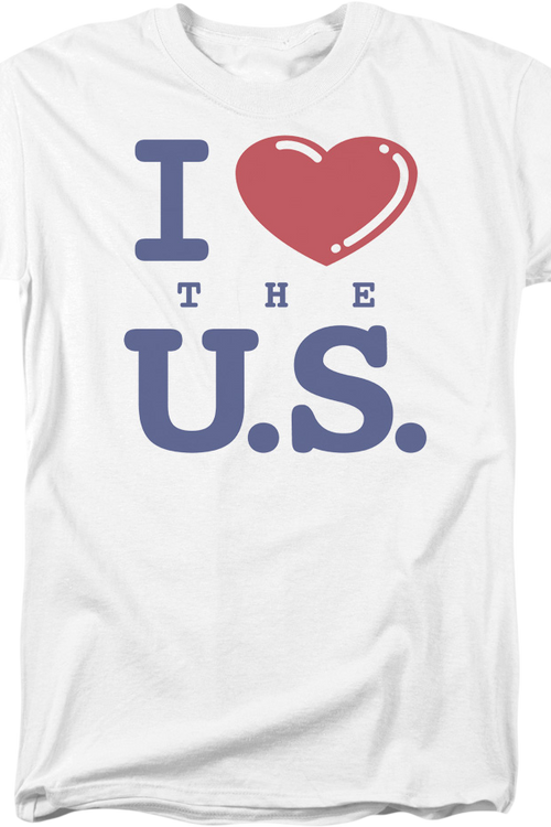 I Love The U.S. T-Shirt