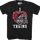 Black I Love Trains Lionel Trains T-Shirt