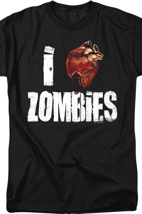 I Love Zombies T-Shirt