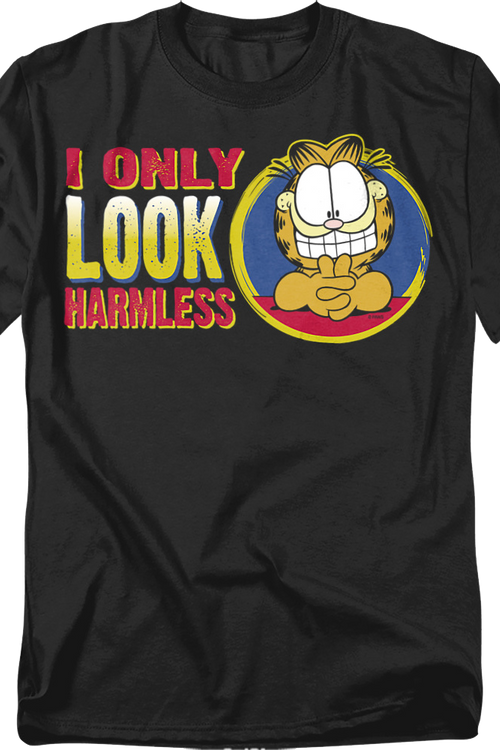 I Only Look Harmless Garfield T-Shirt