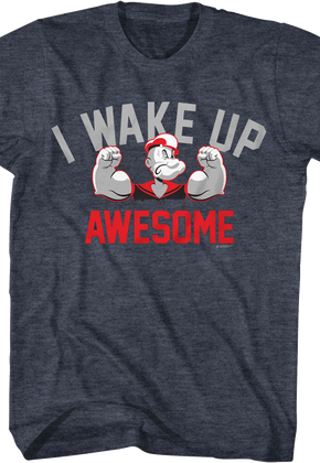 I Wake Up Awesome Popeye T-Shirt
