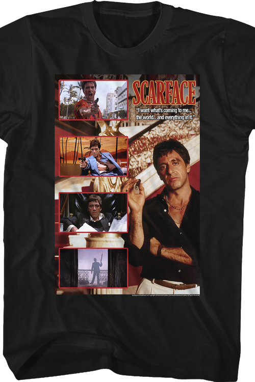 I Want What's Coming To Me Scarface T-Shirt