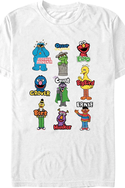 Iconic Characters Sesame Street T-Shirt