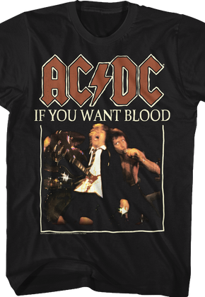 If You Want Blood ACDC T-Shirt
