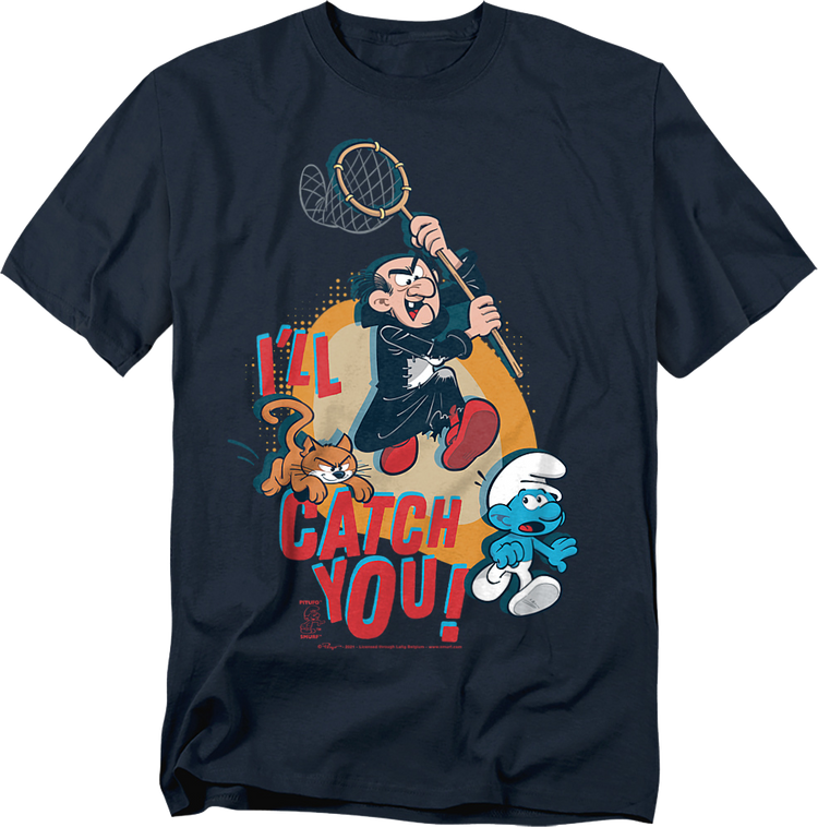 I'll Catch You Smurfs T-Shirt