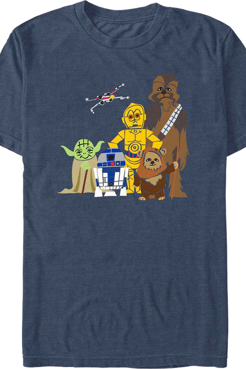 Illustrated Rebels Star Wars T-Shirt