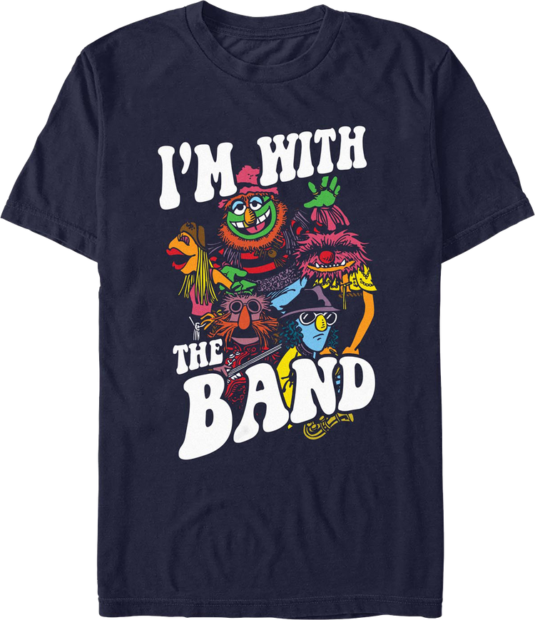 I'm With The Band Muppets T-Shirt