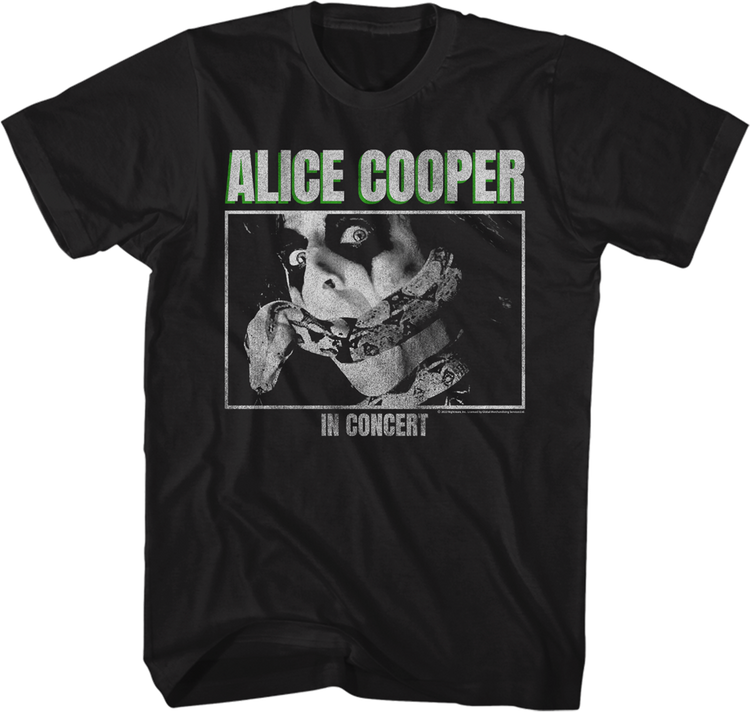In Concert Alice Cooper T-Shirt