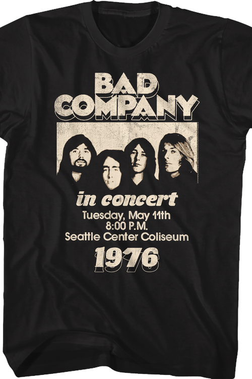 In Concert Bad Company T-Shirt