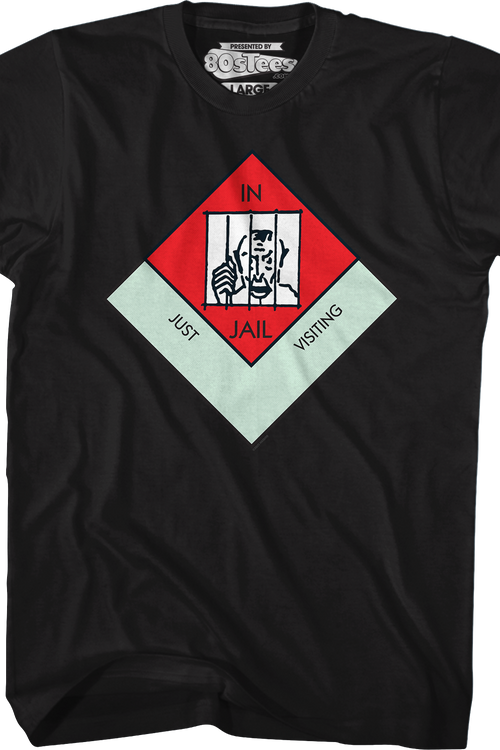 In Jail/Just Visiting Monopoly T-Shirt
