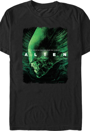 In Space No One Can Hear You Scream Alien T-Shirt