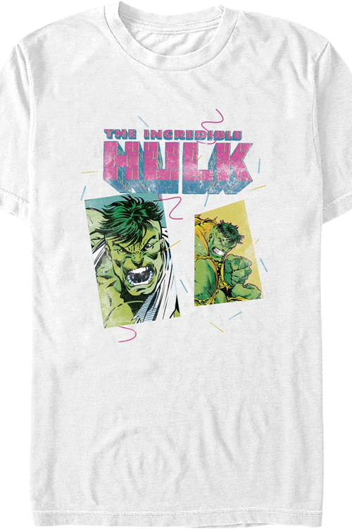 Incredible Hulk Retro 90s Marvel Comics T-Shirt